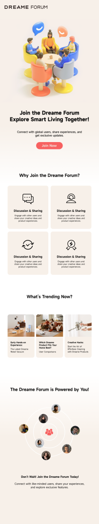 Join the Dreame Forum——Explore Smart Living Together!